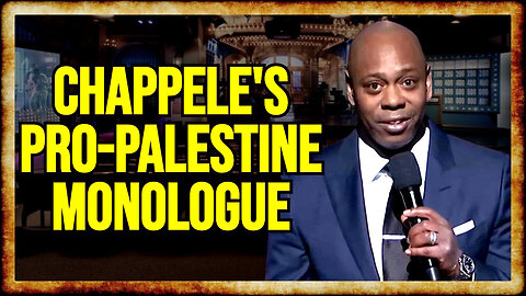 Dave Chappelle Earns RAVE REVIEWS For PRO-PALESTINE SNL Monologue