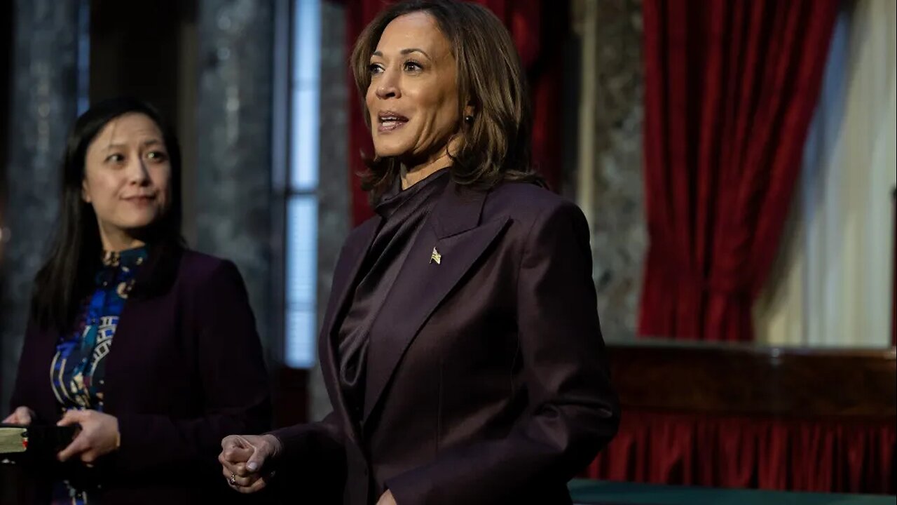 Harris swears in Senators as the 119th Congress convenes