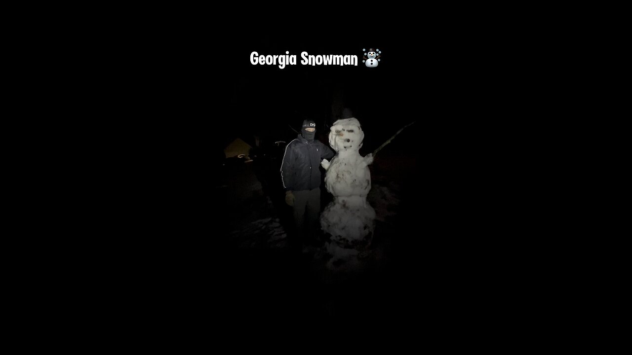 Georgia Snowman