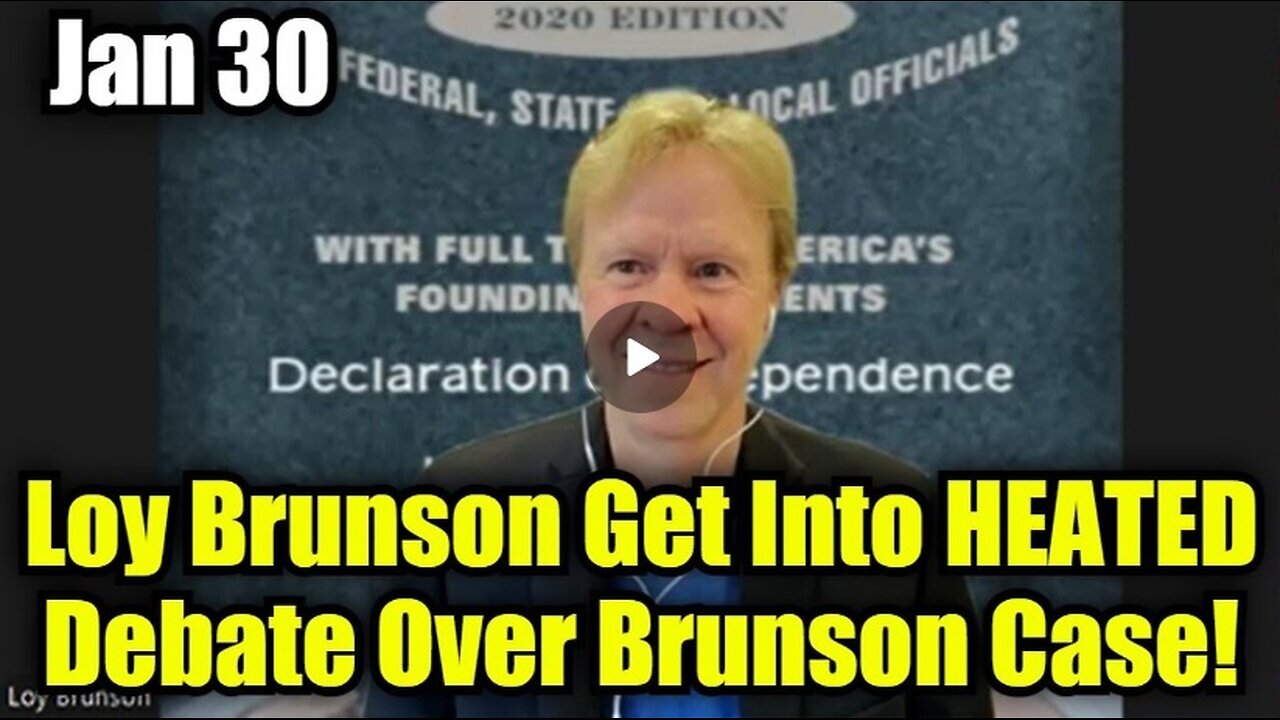 Loy Brunson Get Into HEATED Debate Over Brunson Case!