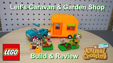 Lego Animal Crossing Leif's Caravan & Garden Shop (Build & Review)