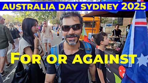 For or Against Australia Day! (2025 Sydney Australia)