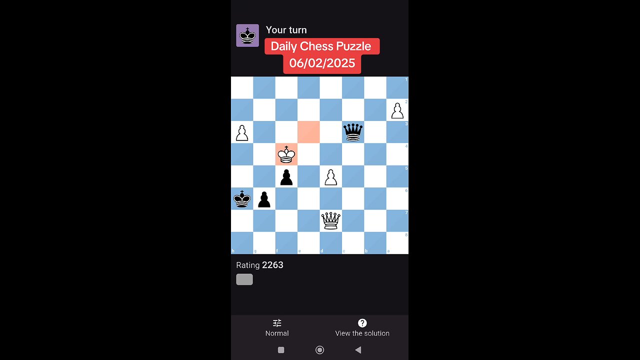 Daily Chess Puzzle 06/02/2025