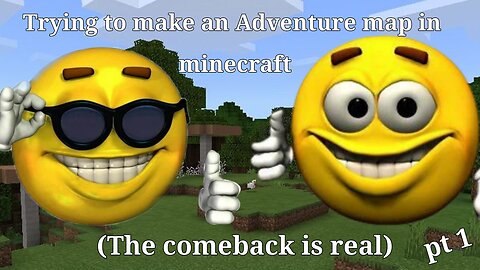 Trying to Make an Adventure Map in Minecraft... pt 1