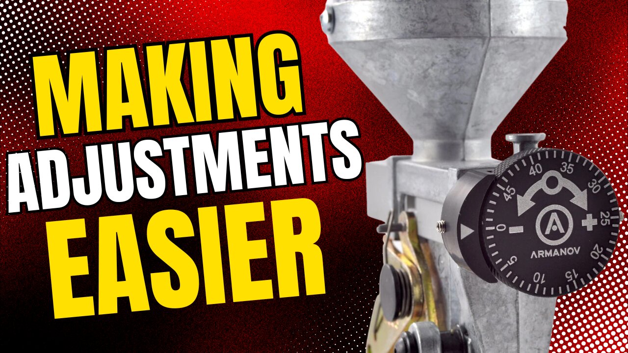 Armanov Clickable Powder Thrower Adjustment Knob for the Dillon Powder Measurer
