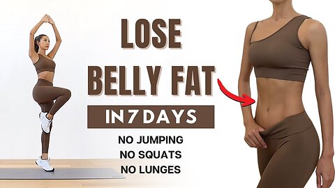 LOSE BELLY FAT in 7 Days🔥30 MIN Standing Abs Workout - No Squat, No Lunge, No Jumping