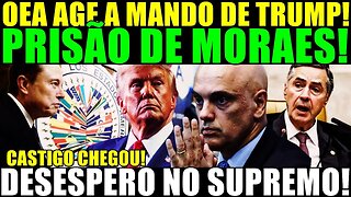 B0MBA! MORAE$ RECEBE ALERTA DE PRISÃO DO PT, DIRETO DE TRUMP! ACABOU!!