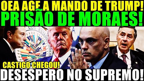 B0MBA! MORAE$ RECEBE ALERTA DE PRISÃO DO PT, DIRETO DE TRUMP! ACABOU!!