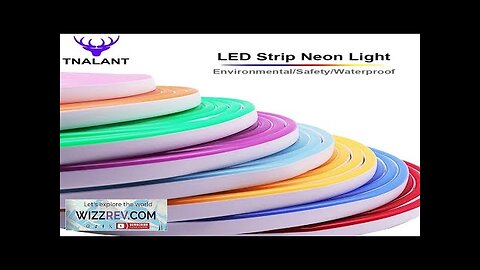 DC12V Neon LED Strip 120LEDs/M Flexible Rope Tube Neon Light Waterproof 1M Review