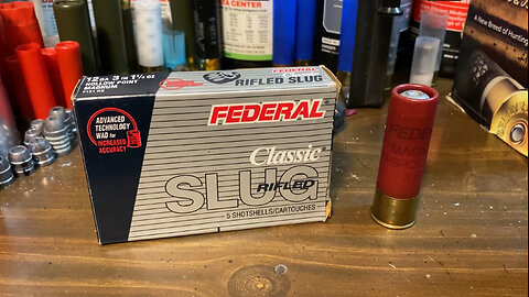 “Vintage” Federal 1 1/4 Ounce 12 Gauge 3” Slug - Breakdown