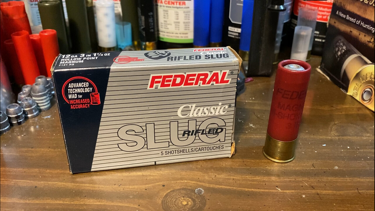 “Vintage” Federal 1 1/4 Ounce 12 Gauge 3” Slug - Breakdown