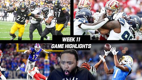 Every NFL Week 11 Highlight Reaction