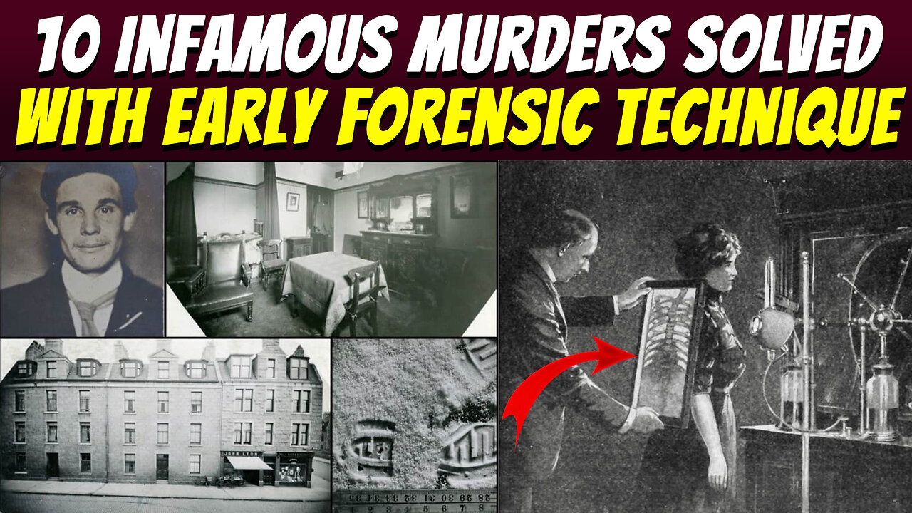 10 Infamous Murders Solved with Early Forensic Technique | Creepshow