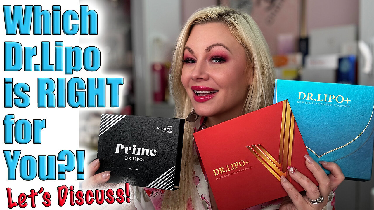 Which Dr.Lipo Product is RIGHT FOR YOU? Let's Discuss! Code Jessica10 Saves you Money