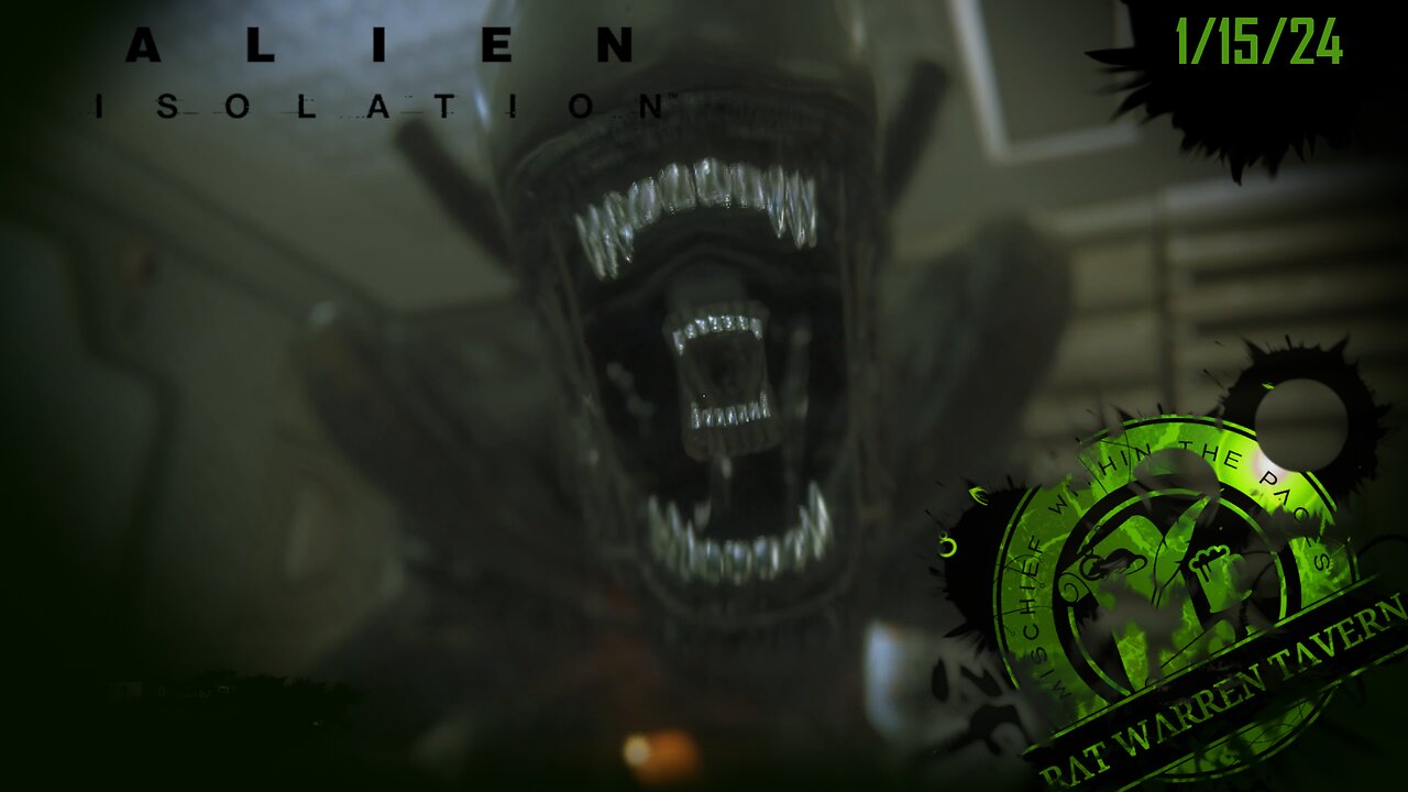 Wicked Wednesday! Alien Isolation, Rat's In a Vent, Agian. Part-7 1/15/24