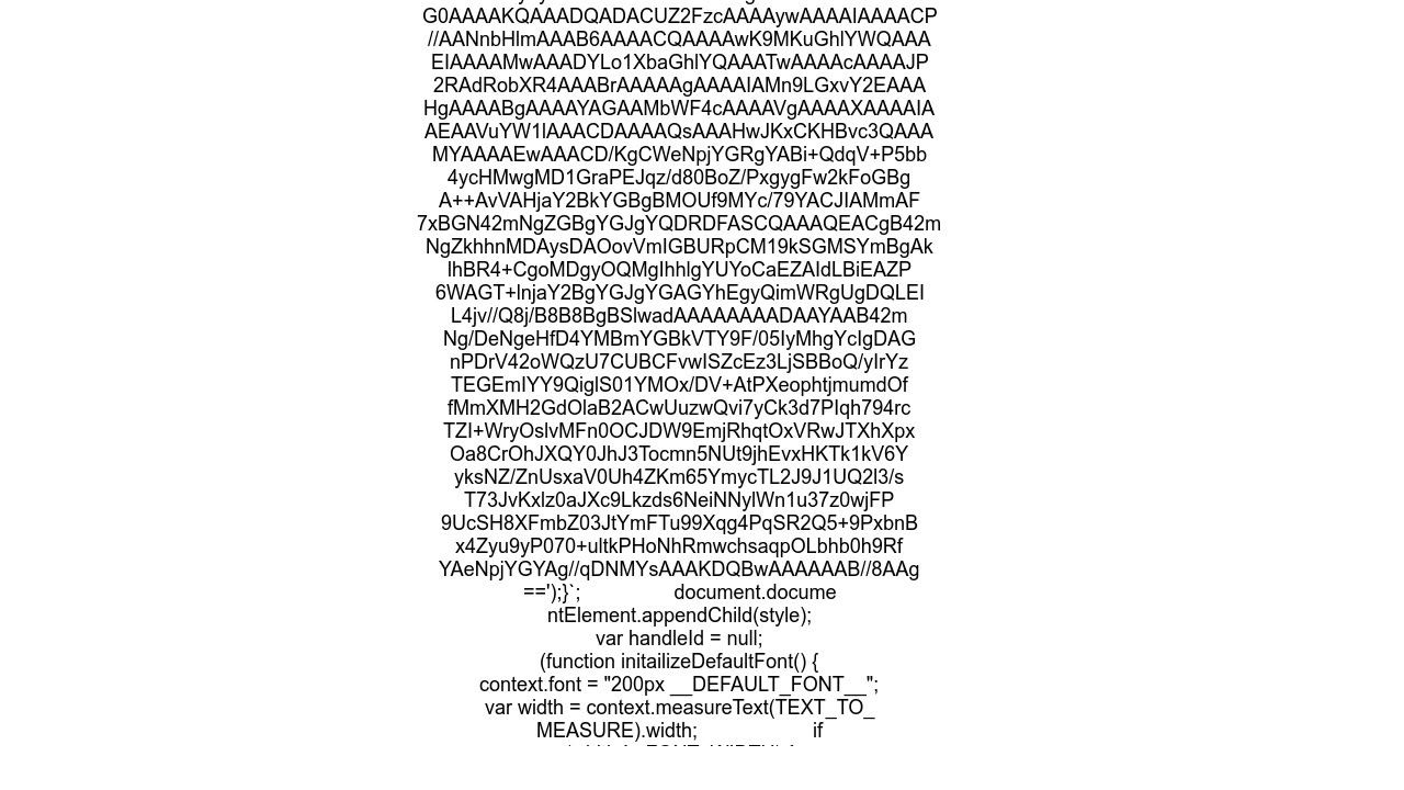 Detect whether a particular font is installed