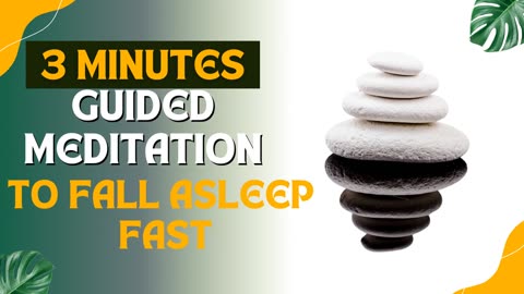 3-Minute Bedtime Meditation to Fall Asleep Fast 😴