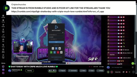 RUMBLE HELP RUMBLE STUDIO DOES NOT INGRESS WITH STREAMLABS DESKTOP HIT THE LINK !