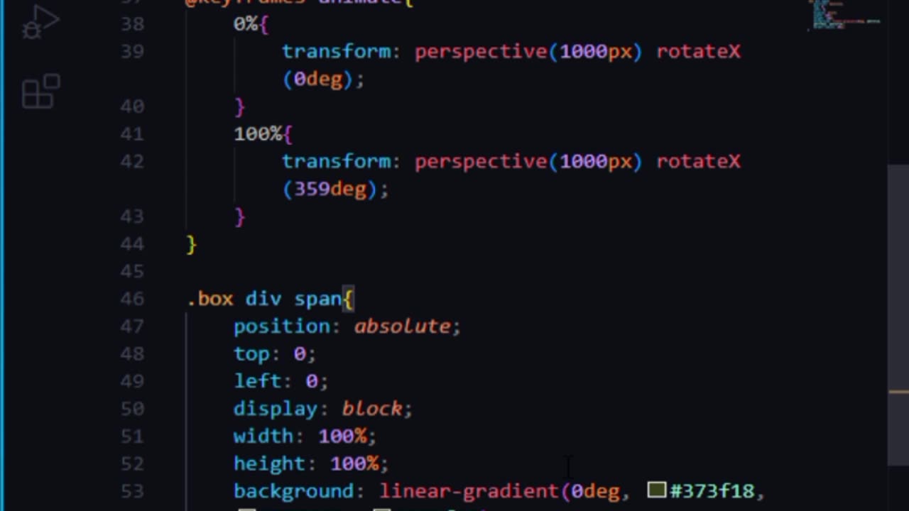 3D Rotation Using | Html And Css . . .