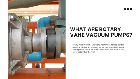 Rotary Vane Vacuum Pumps: A New Era in Vacuum Technology