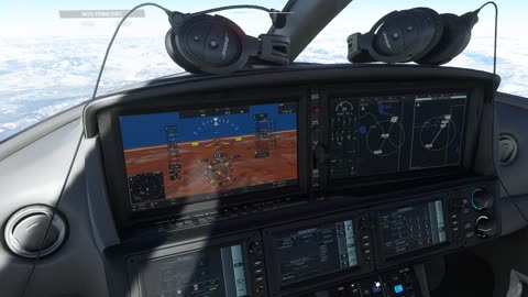 MSFS 2020 cirrus vision jet G2 Flight over yellowstone i got lost