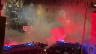 Communists attack police and a synagogue in Rome.