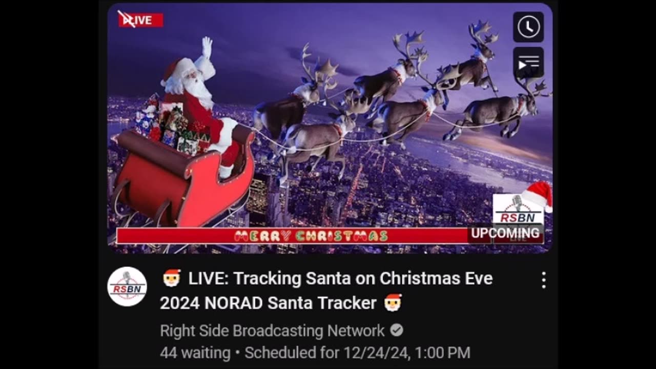 🎅 LIVE: Tracking Santa on Christmas Eve 2024 NORAD Santa Tracker 🎅