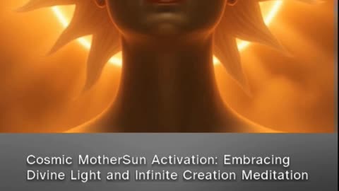 Cosmic Mothersun Activation: Embracing Divine Light and Infinite Creation Meditation 🕉 #mediation 🕉