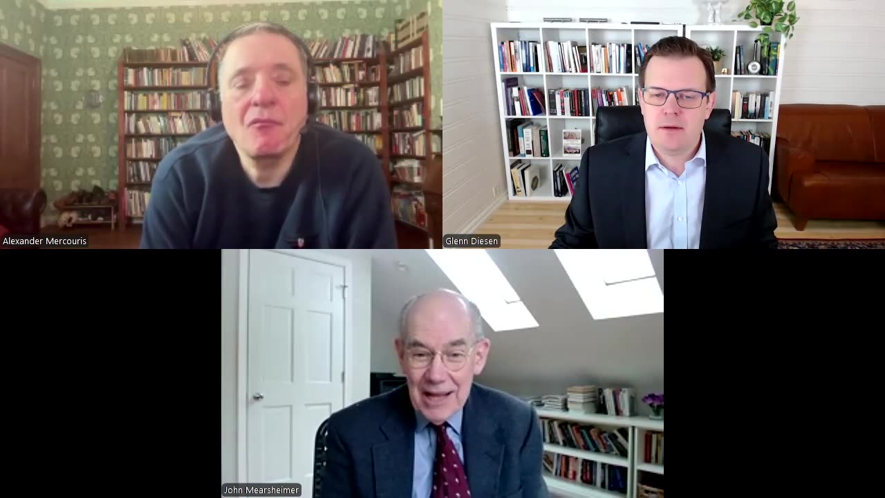 Trump To Force Ukraine Peace on Europe - John Mearsheimer, Alexander Mercouris & Glenn Diesen