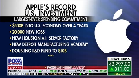 🚨BREAKING: Apple as it seeks relief from President Trump’s tariffs on goods