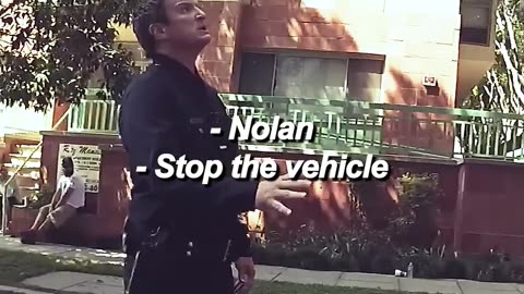 A man uses a scissor lift on the street #movie #series