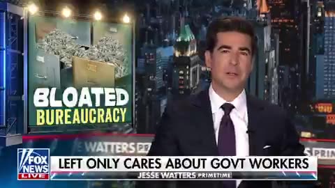 Jesse Watters - Elon and the brainiacs have been given unfettered access to the government’s back