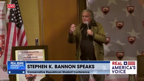 Steve Bannon Conservative & Republican Student Conference Feb 08, 2025