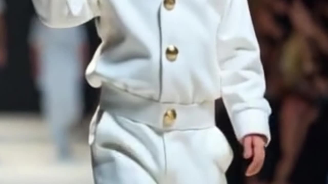 Adorable Navy Officer Steals the Show on the Runway! ⚓✨ Cutest Fashion Walk Ever!