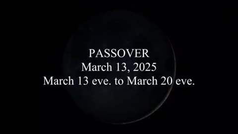 PASSOVER; March 13 eve to March 20 eve : REHEARSE THE RIGHTEOUS ACTS…“Let no man therefore judge you in meat, in drink, or in respect of an holyday”🕎Deuteronomy 16:8 Six days thou shalt eat unleavened bread: & on the seventh, solemn assembly