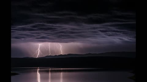 Calming Thunderstorm | 8 Hours of Rain and Wind for Sleep, Relaxation, and Meditation