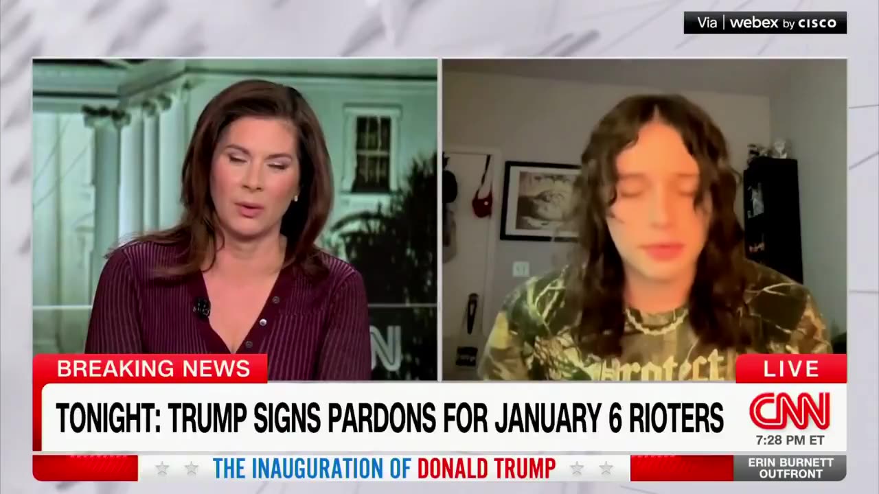 Teen Jackson Reffitt Who Snitched on His Own Father to FBI Cries to CNN Over January 6th Pardons