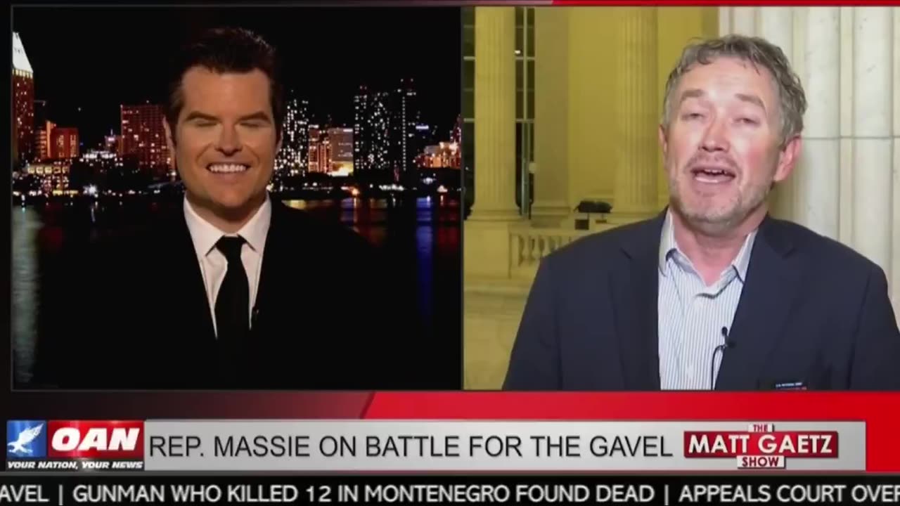 Thomas Massie on Matt Gaetz Show 1-2-25