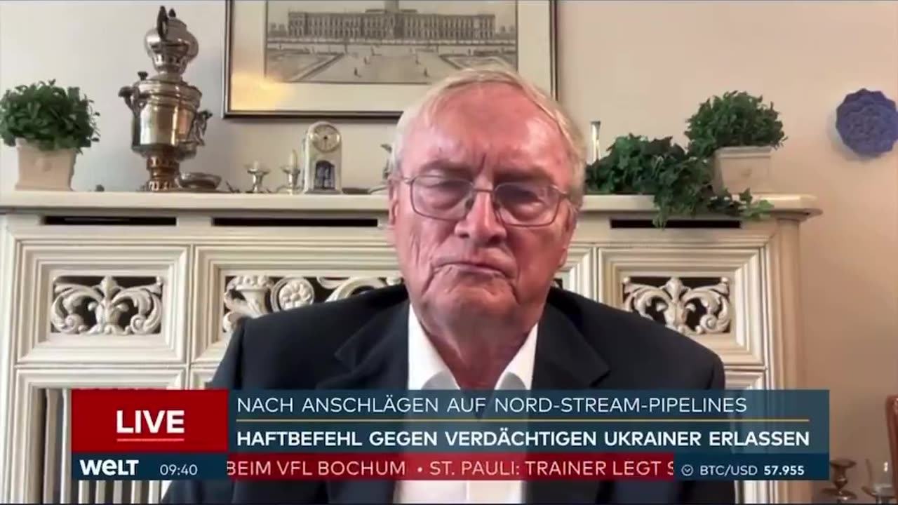 August Hanning, ehemaliger Präsident des Bundesnachrichtendienst (BND), zur Sprengung von Nordstream