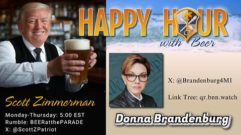 HAPPY HQUR with Beer: Donna Brandenburg "America's Beautiful Badass"