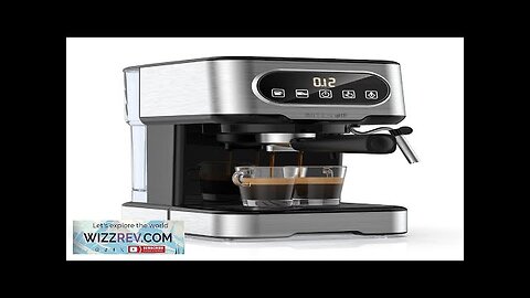 BlitzWolf BW-CMM2 Espresso Machine 20 Bar High Pressure Extraction Milk Frothing Accurate Review