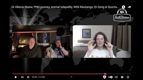 Dr Allecia Maine, PHD journey, animal telepathy, Wild Mustangs, Qi Gong & Quantum Entanglement an excerpt from our full interview (Link below)