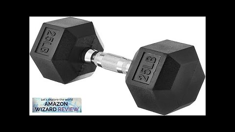 Amazon Basics Rubber Encased Exercise & Fitness Hex Dumbbell Single Hand Weight Review