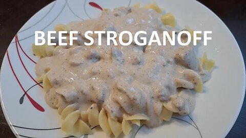 Homemade Beef Stroganoff