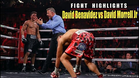 David Benavidez vs David Morrell |🥊Knockdown | Full FIGHT HIGHLIGHTS | MAIN EVENT |#benavidezmorrell