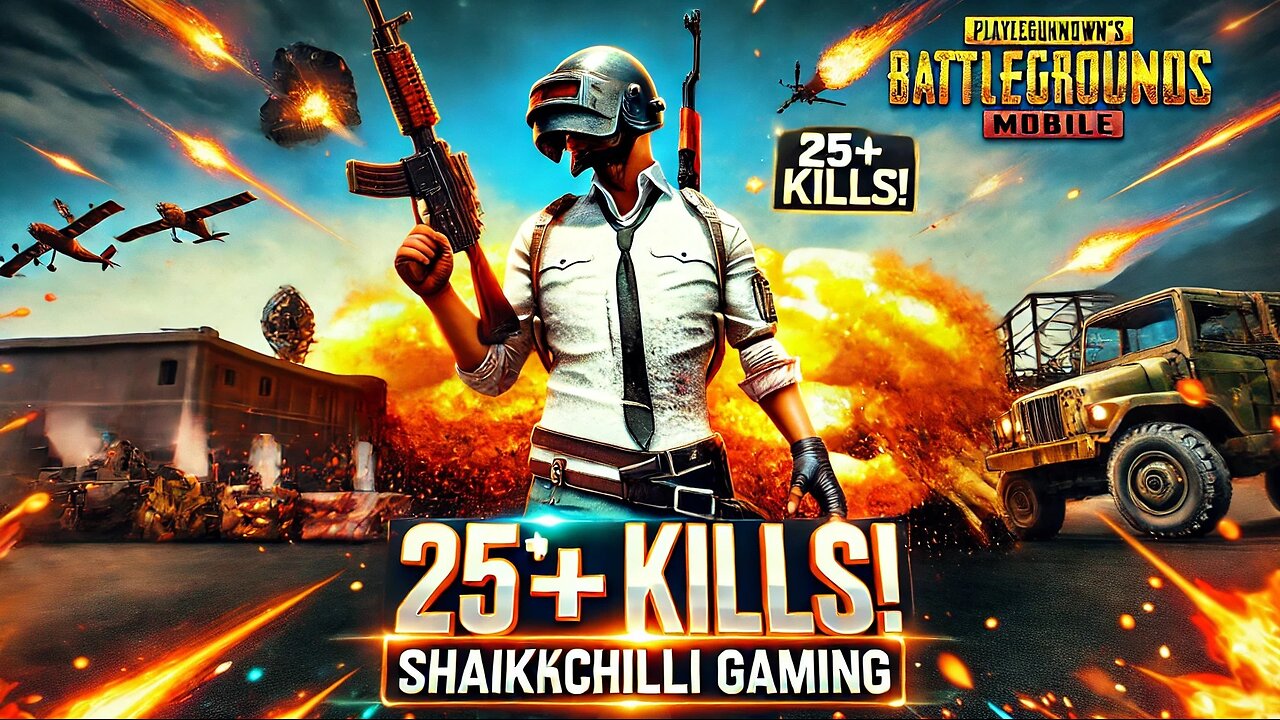 PUBG mobile gameplay live streaming shaikhchilli gaming
