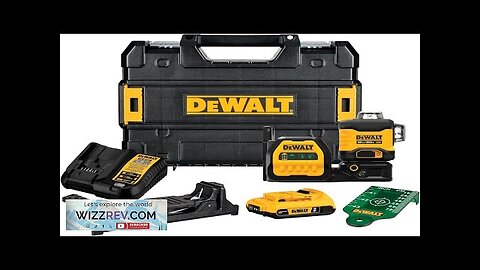 DEWALT 20V/12V MAX Laser Level Kit 3 x 360 Green (DCLE34030G) Review