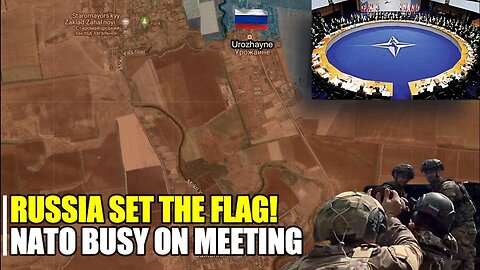 Russia advance south of Donetsk, victory flag flies in Urozhayne now!