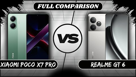 Xiaomi Poco X7 Pro 5G Vs Realme GT 6 5G Full Comparison | Poco X7 Pro vs Realme GT 6