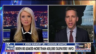 Sen Josh Hawley: Trump Is Tearing The Rot Out